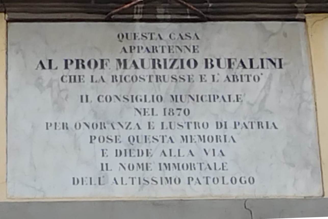 Maurizio Bufalini's memorial tablet, Forlì by Giancarlo Cerasoli (2).jpg
